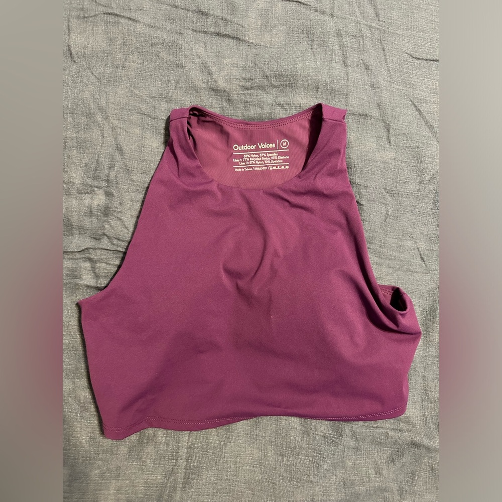 Outdoor Voices crop top bra